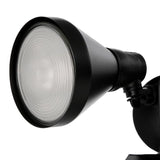 Defiant 110 Degree Black Motion Activated Outdoor Flood Light
