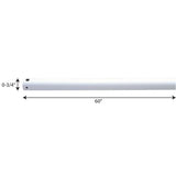 AirPro 60 in. White Extension Downrod
