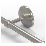 Allied Brass Monte Carlo Satin Nickel Wall Mount Towel Rack