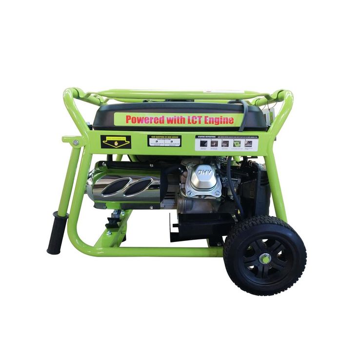 Green-Power 3,300-Watt Gasoline Powered Manual Start Portable Generator, CARB Approved