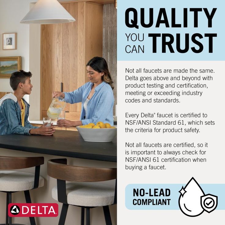 Delta Trask 1-Handle Deck Mount Pull-Down Handle/Lever Residential Kitchen Faucet