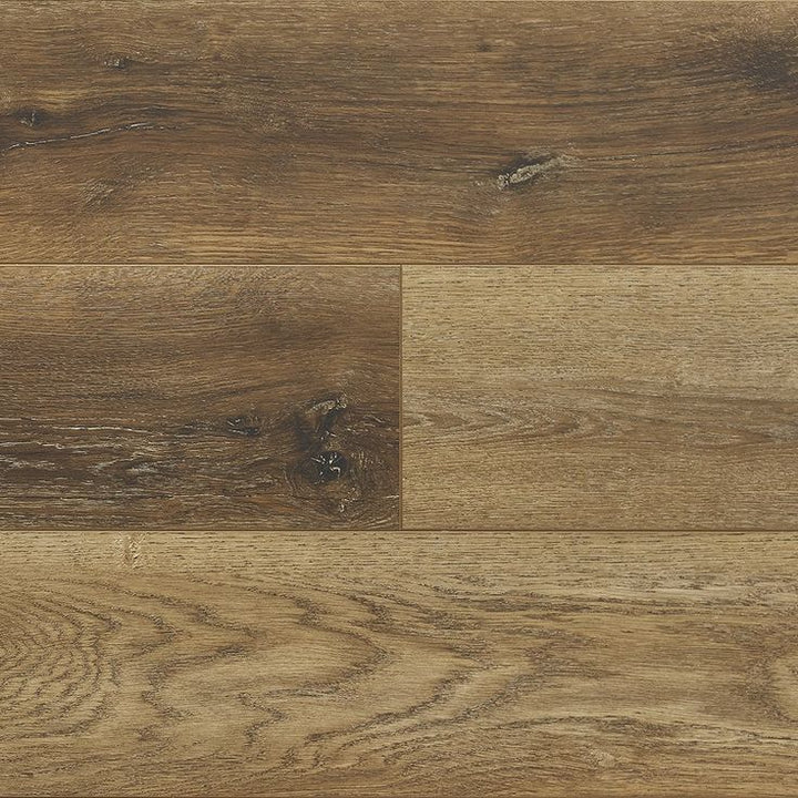 Armstrong Flooring (Sample) Assurity Mist Brown Waterproof Wood Look Interlocking or Glue (Adhesive) Luxury Vinyl Plank