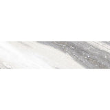 Style Selections Sovereign Stone Pearl Porcelain Marble Bullnose Tile (3-in x 12-in)