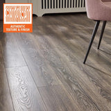 Centennial Oak 8 mm T x 7.5 in W x 50.67 in L Water Resistant Laminate Flooring (947.6 sq. ft./pallet)