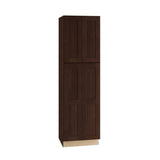 Home Decorators Collection Newport 24 in. W x 24 in. D x 84 in. H Assembled Plywood Pantry Kitchen Cabinet in Manganite with Soft Close