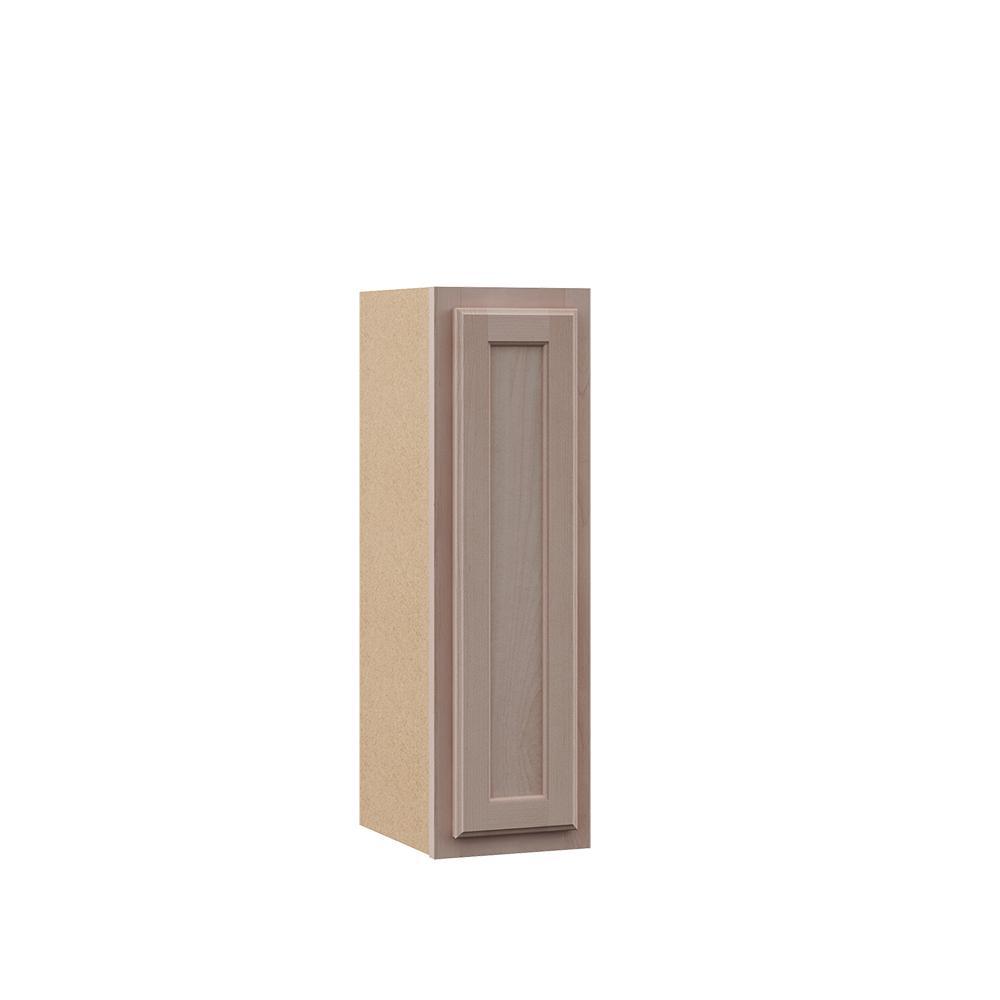 Hampton Assembled12x36x12 in. Wall Cabinet in Unfinished Beech - Super Arbor