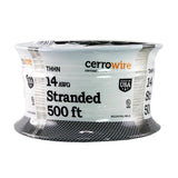 500 ft. 14/19 Black Stranded THHN Cable - Super Arbor
