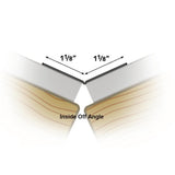 2-1/4 in. x 100 ft. Medium Flexible Corner Bead (Case of 12) - Super Arbor