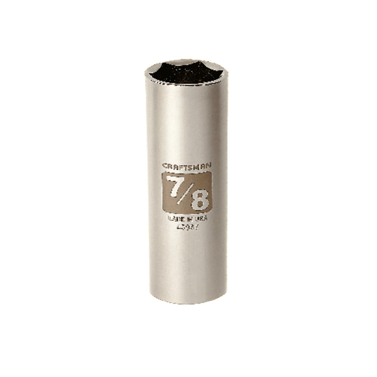 Craftsman 7/8 in. SAE 6 Point Deep Socket, 1/2 in. Drive