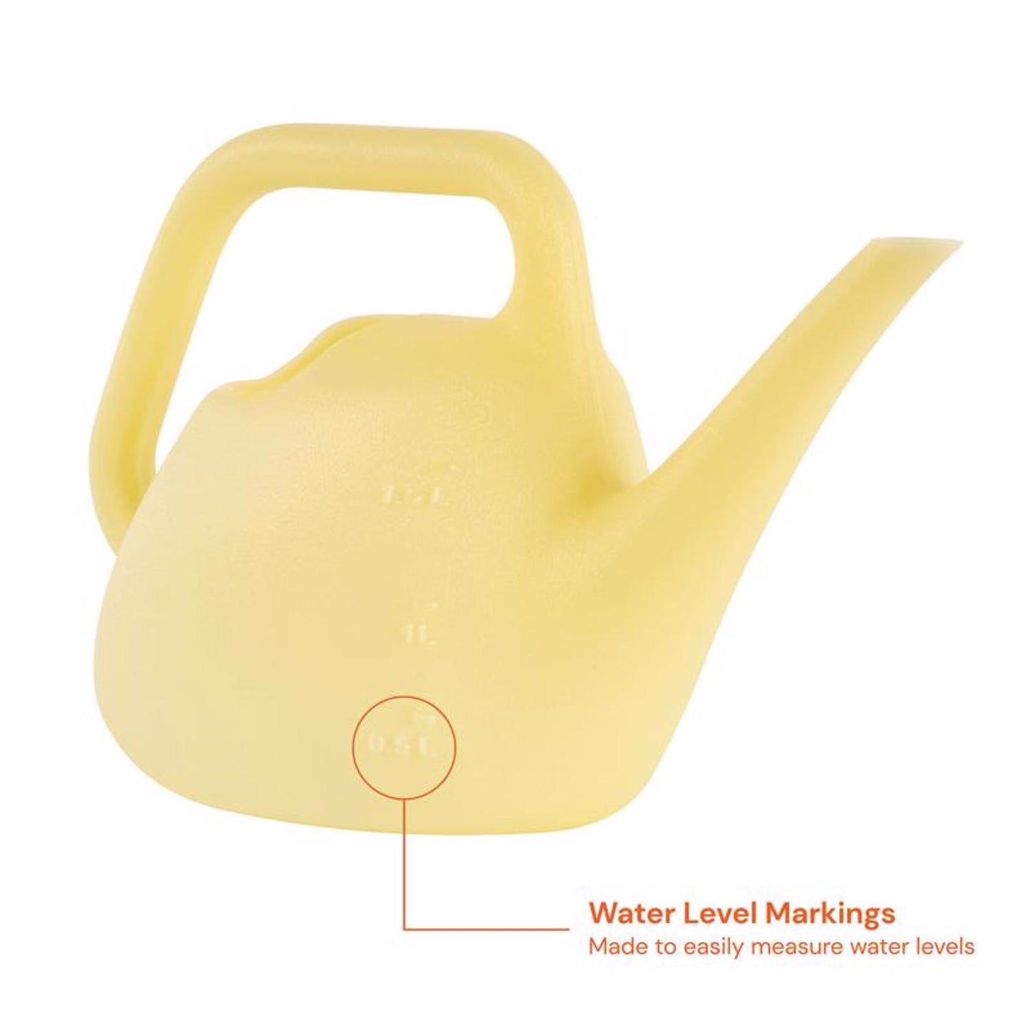 Bloem Yellow 1.5 L Resin Watering Can