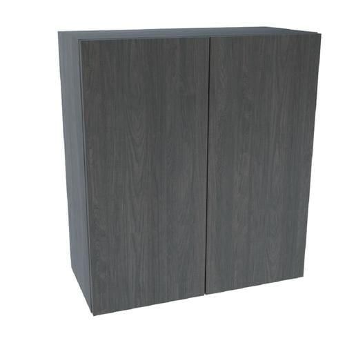 Cambridge 30-in W x 36-in H x 12-in D Carbon Marine Wood Engineered Wood Door Wall Stock Cabinet