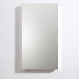 20 in. W x 36 in. H x 5 in. D Frameless Recessed or Surface-Mounted Bathroom Medicine Cabinet