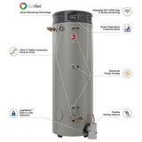 Commercial Triton Heavy Duty High Efficiency 100 Gal. 130K BTU ULN Natural Gas Power Direct Vent Tank Water Heater - Super Arbor