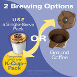 Connected FlexBrew 1-Cup Single Serve Black Coffeemaker with HB Connect App