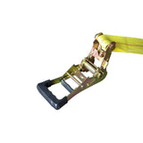 2 in. x 27 ft. x 10,000 lbs. J-Hook Ratchet Tie Downs (4-Pack) - Super Arbor