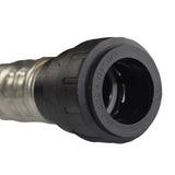 3/4 in. x 18 in. Stainless Steel Push-Fit x Female Pipe Thread Flexi Hose Water Supply Connector - Super Arbor