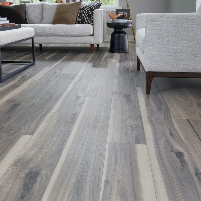 STAINMASTER PetProtect Nayatt Point Hickory 12-mm T x 7-1/2-in W x 50-in L Waterproof Wood Plank Laminate Flooring (23.69-sq ft / Carton)