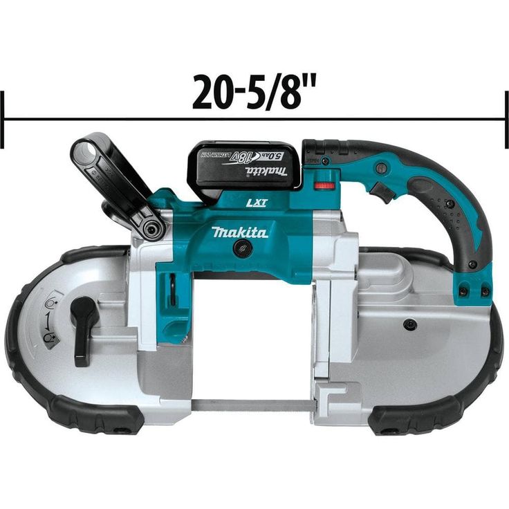 18-Volt LXT 5.0Ah Lithium-Ion Cordless Portable Band Saw Kit with bonus 18-Volt LXT Lithium-Ion Battery Pack 5.0Ah