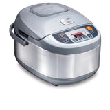 Advanced Multi-Function 16-Cup Stainless Steel Rice Cooker with Fuzzy Logic