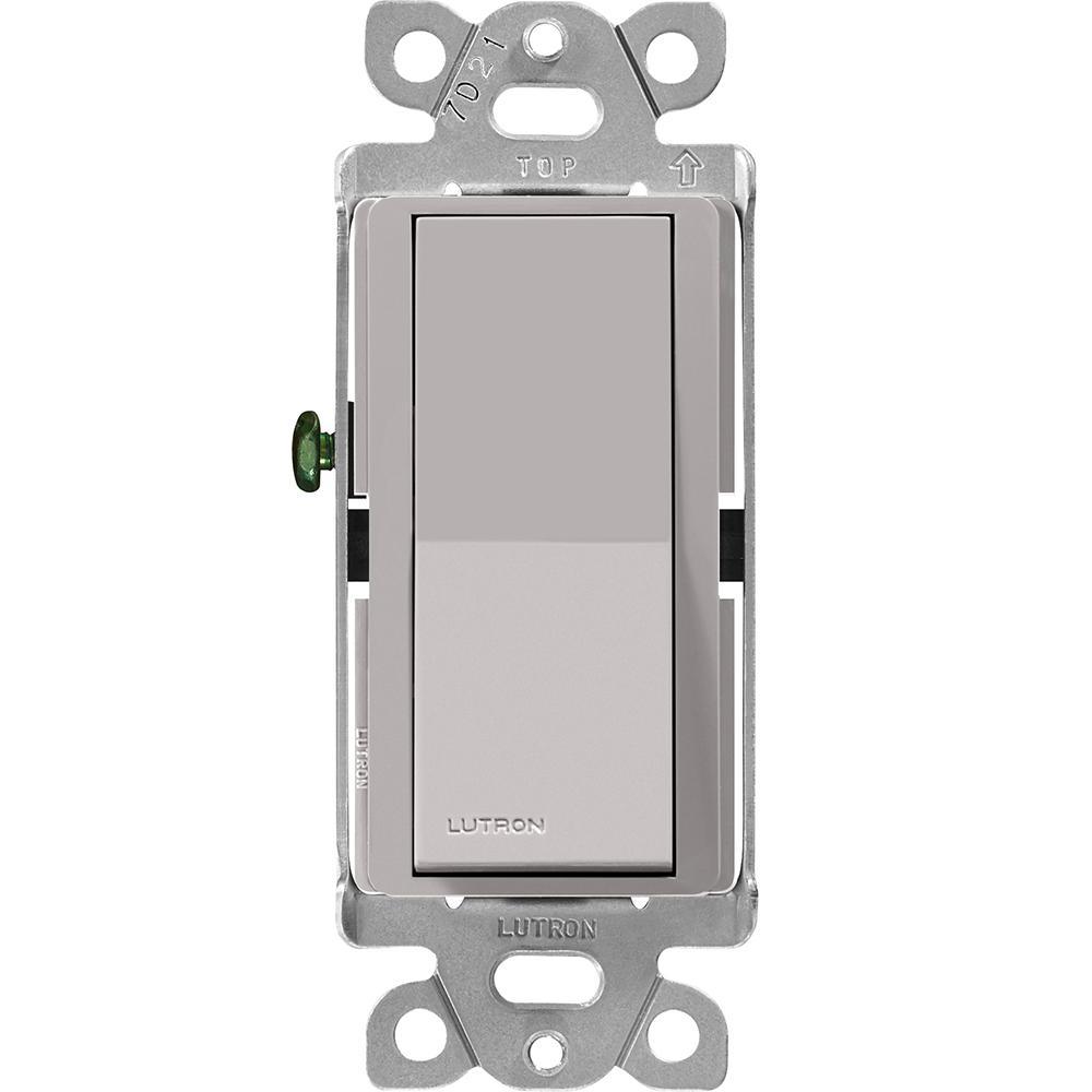 Claro 15 Amp Single-Pole Paddle Switch - White - Super Arbor