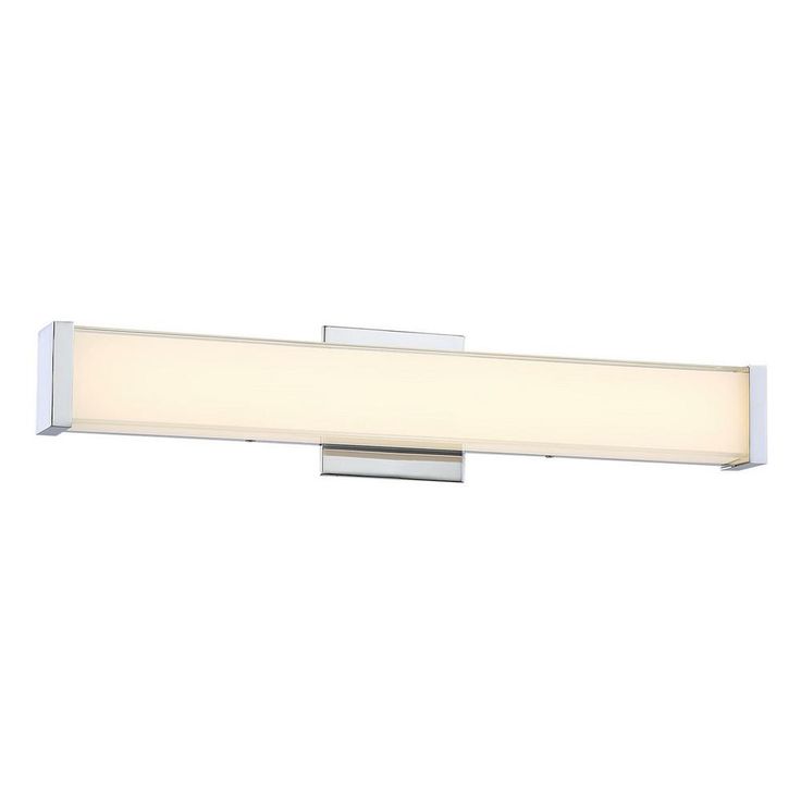 200-Watt Equivalence Chrome Integrated LED Bath Light