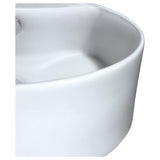 Vitruvius Series Ceramic Vessel Sink in White - Super Arbor