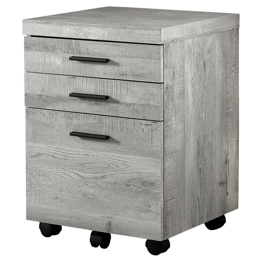 Jasmine Taupe Filing Cabinet - Super Arbor