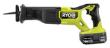 RYOBI 18-Volt ONE+ Cordless Brushless Reciprocating Saw with 4.0 Ah Lithium-Ion Battery