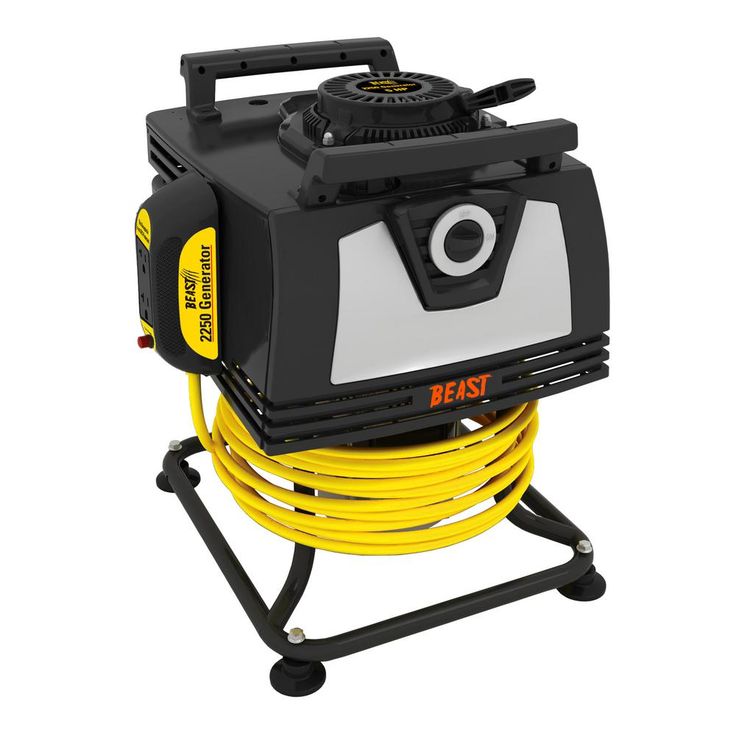 Beast 2250-Watt 140cc 5 HP Gasoline Powered Engine Portable Generator with Bonus 25 ft. Heavy-Duty Cord