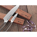 Walnut Wood 12 in. Magnetic Knife Bar