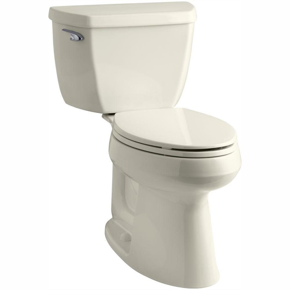 Highline 2-Piece Complete Solution 1.28 GPF Single Flush Elongated Toilet in White with Seat Included (3-Pack) - Super Arbor