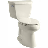 Highline 2-Piece Complete Solution 1.28 GPF Single Flush Elongated Toilet in White with Seat Included (3-Pack) - Super Arbor