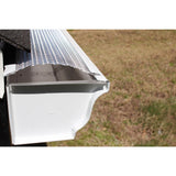 5 in. x 4 ft. Armour Screen Lock-On Gutter Guard (25/Pro-Pack) - Super Arbor