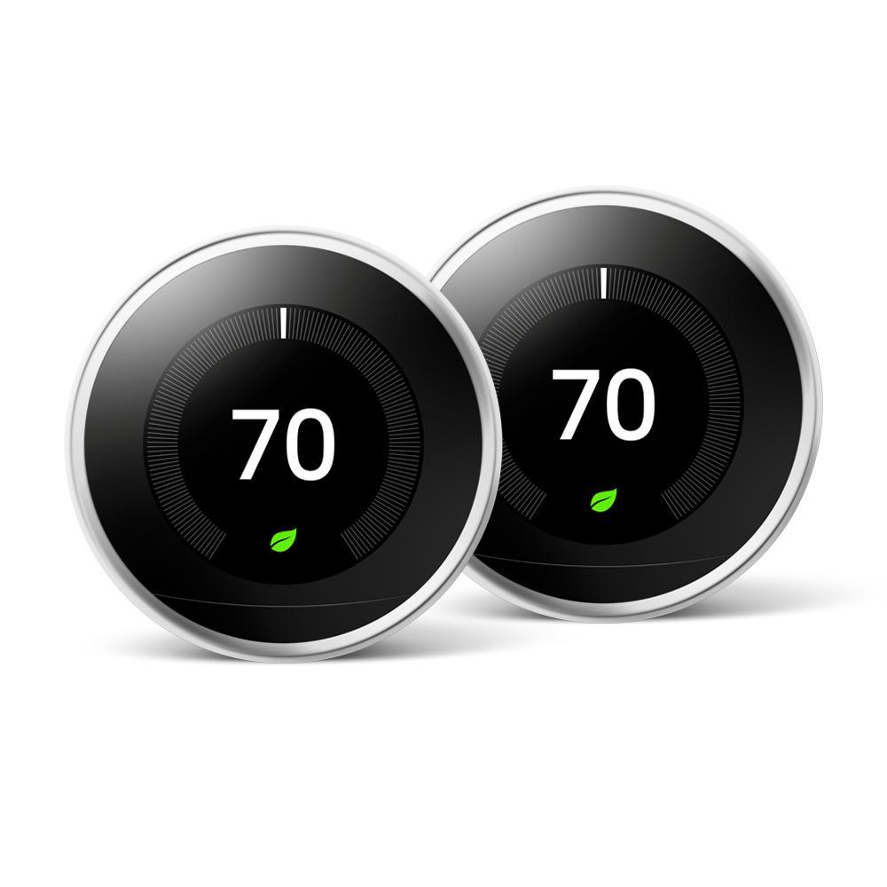 Nest Learning Thermostat 3rd Gen in White 10-pack - Super Arbor