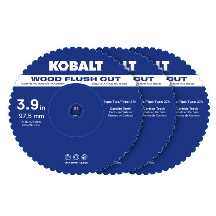 Kobalt 3-Pack 4-in High-Speed Steel Circular Saw Blade Set