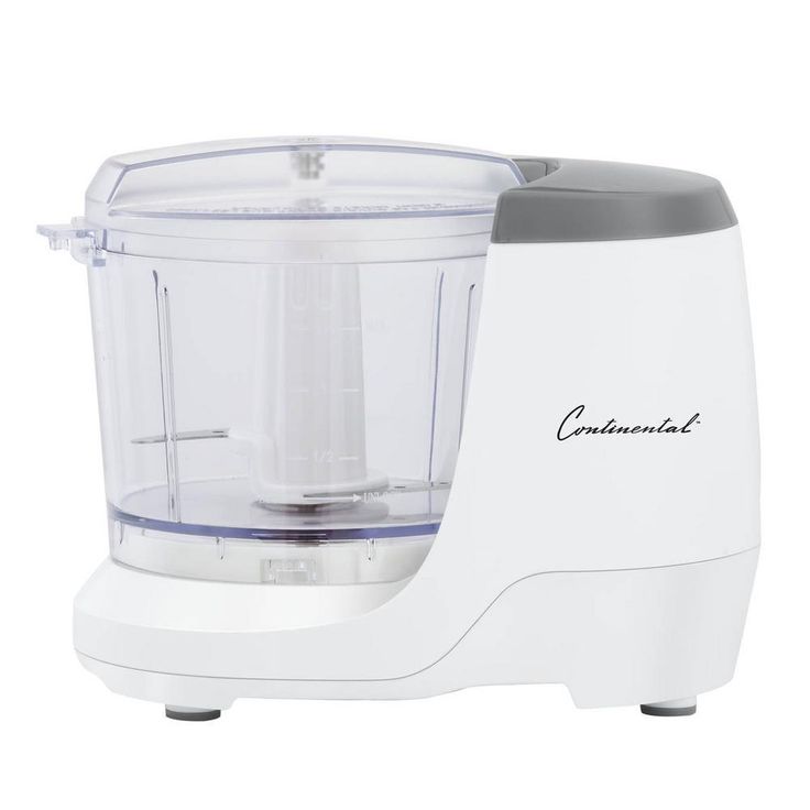 1.5-Cup Electric Mini Food Chopper with Stainless Steel Blade , Interlocking Plastic Bowl