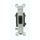 15 Amp 3-Way Toggle Switch, White - Super Arbor