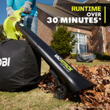 RYOBI 40-Volt Lithium-Ion Cordless Battery Leaf Vacuum/Mulcher (Tool Only)