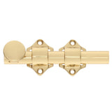 4 1/4 in. Solid Brass Dutch Door Surface Bolt - Super Arbor