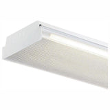 4 ft. x 9 in. 14-Watt 2-Light White LED MV Wraparound Light with Battery Backup and 1800 Lumens T8 Flex Tubes 5000K - Super Arbor