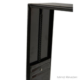 Black Under Desk Computer Tower Adjustable Holder - Super Arbor