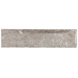 Seville Efeso Gray 3x12 Porcelain Subway Tile - Travertine Look