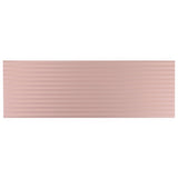 Lux Tile Mod 3D Blush Pink 12x36 Fluted Matte Ceramic Tile