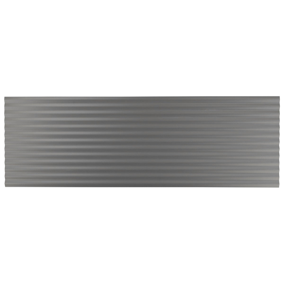 Mod Smoke Gray 12x36 3D Fluted Matte Ceramic Tile - Lux Tile