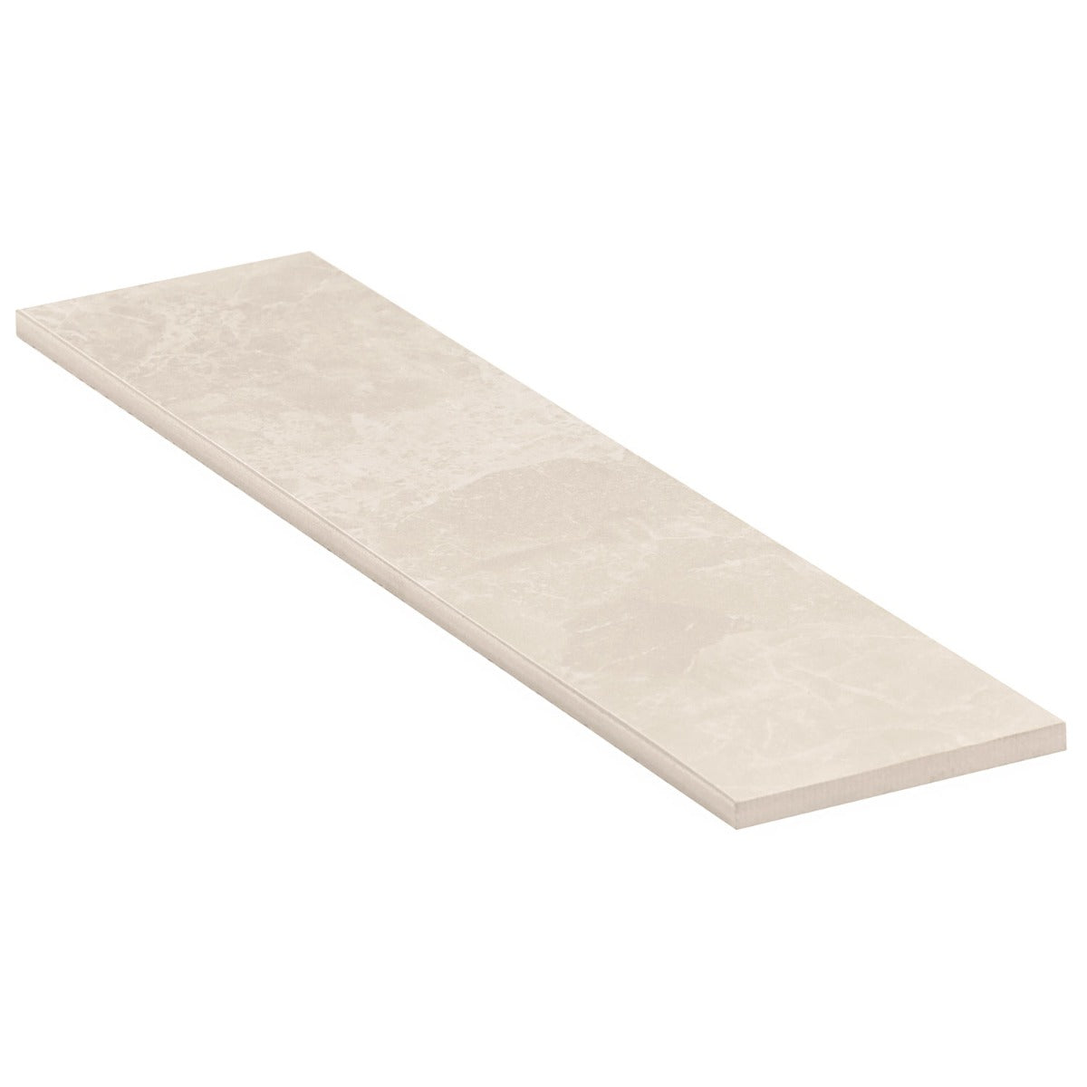 Lux Tile Marmo Perfetto Crema Beige 4x16 Semi-Polished Porcelain Tile