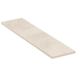 Lux Tile Marmo Perfetto Crema Beige 4x16 Semi-Polished Porcelain Tile