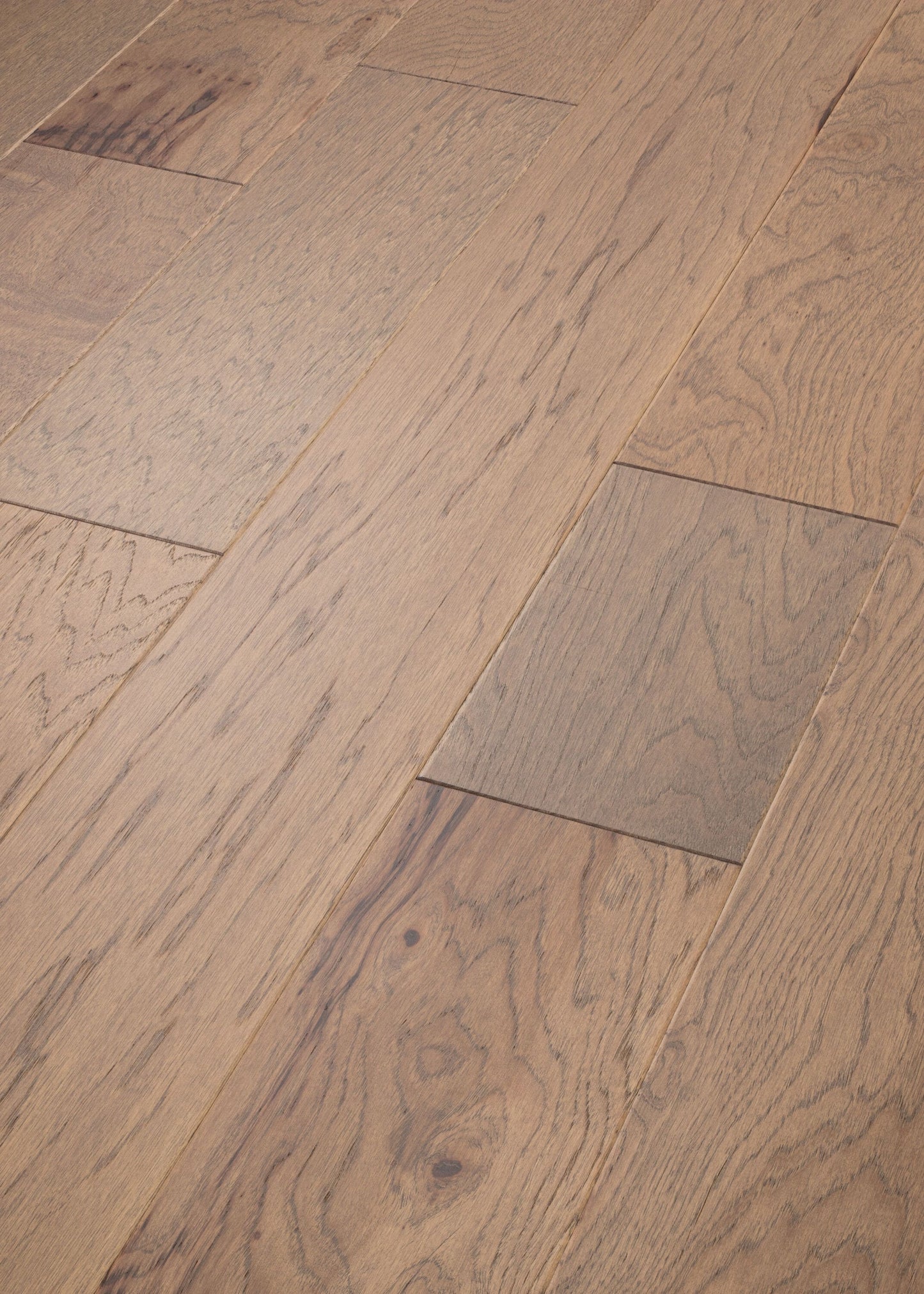 Shaw Hickory Lincoln hardwood flooring — color and finish detail