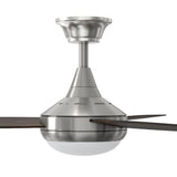 Harbor Breeze Beach Creek 52-in Brushed Nickel LED Indoor Ceiling Fan with Remote (3-Blade)