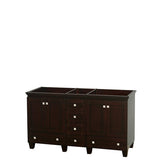 Wyndham Collection Acclaim 59-in Oyster Gray Bathroom Vanity Cabinet