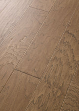 Shaw Hickory Jennings hardwood flooring — color and finish detail